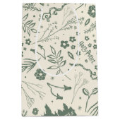 HOGWARTS™ Herbology Magic Pattern Medium Cadeauzakje (Voorkant)