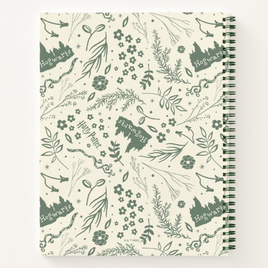 HOGWARTS™ Herbology Magic Pattern Notitieboek (Achterkant)