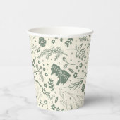 HOGWARTS™ Herbology Magic Pattern Papieren Bekers (Rechts)