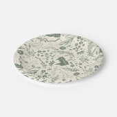 HOGWARTS™ Herbology Magic Pattern Papieren Bordje (Gekanteld)