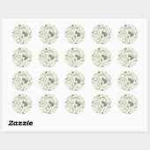 HOGWARTS™ Herbology Magic Pattern Ronde Sticker (Vel)