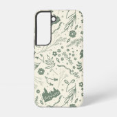 HOGWARTS™ Herbology Magic Pattern Samsung Galaxy Hoesje (Achterkant)