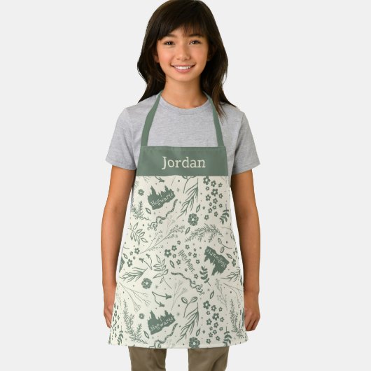 HOGWARTS™ Herbology Magic Pattern Schort (Insitu)