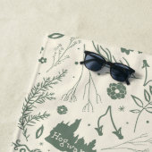 HOGWARTS™ Herbology Magic Pattern Strandlaken (In situ)