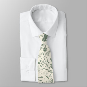 HOGWARTS™ Herbology Magic Pattern Stropdas