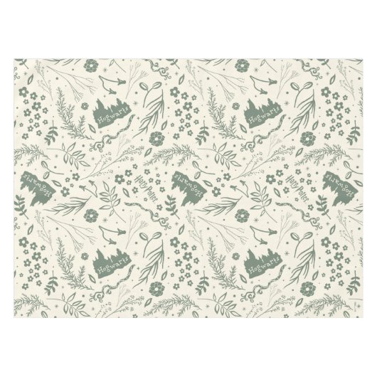 HOGWARTS™ Herbology Magic Pattern Tafelkleed (Voorkant (Horizontaal))