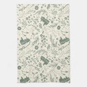 HOGWARTS™ Herbology Magic Pattern Theedoek (Verticaal)