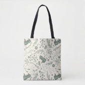 HOGWARTS™ Herbology Magic Pattern Tote Bag (Voorkant)