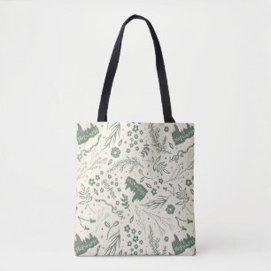HOGWARTS™ Herbology Magic Pattern Tote Bag