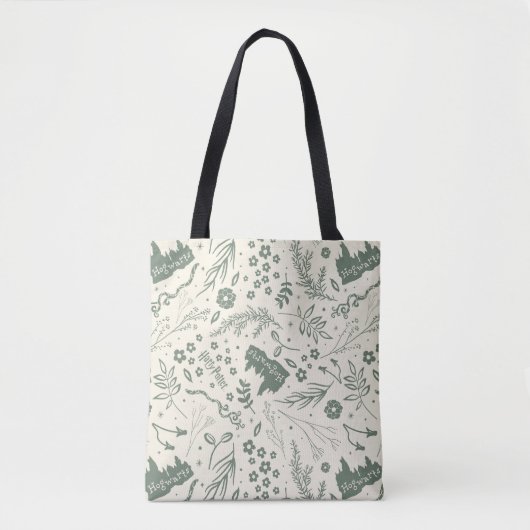 HOGWARTS™ Herbology Magic Pattern Tote Bag (Voorkant)