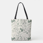 HOGWARTS™ Herbology Magic Pattern Tote Bag (Achterkant)