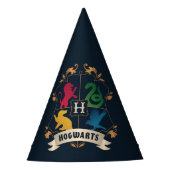  HOGWARTS™ House Crest Feesthoedjes (Voorkant)