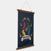 HOGWARTS™ House Crest Hangend Wandkleed (Gebogen)