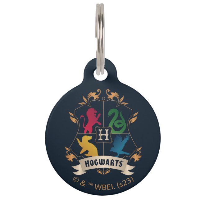  HOGWARTS™ House Crest Huisdierpenning (Voorkant)