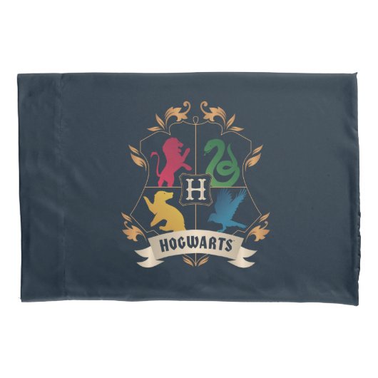 HOGWARTS™ House Crest Kussensloop (Voorkant)