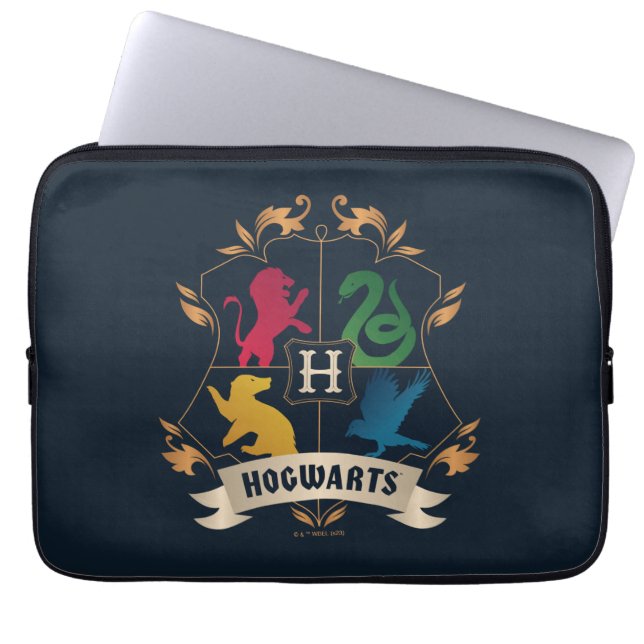  HOGWARTS™ House Crest Laptop Sleeve (Voorkant)