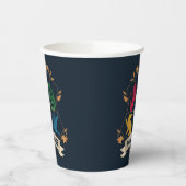  HOGWARTS™ House Crest Papieren Bekers (Links)