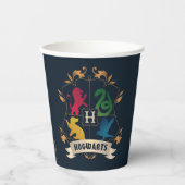  HOGWARTS™ House Crest Papieren Bekers (Voorkant)
