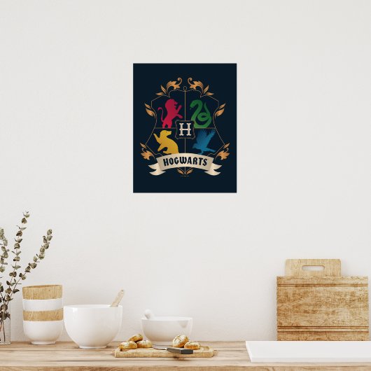  HOGWARTS™ House Crest Poster (Keuken)