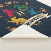  HOGWARTS™ House Crest Sherpa Deken (3/4)