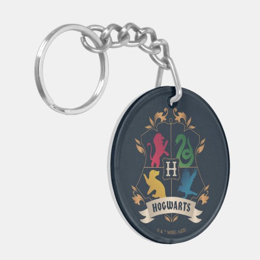 HOGWARTS™ House Crest Sleutelhanger (Voorkant Links)