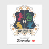  HOGWARTS™ House Crest Sticker (Vel)