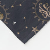 Hogwarts House Crests Constellation Pattern Fleece Deken (Hoek)
