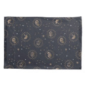 Hogwarts House Crests Constellation Pattern Kussensloop (Achterkant)