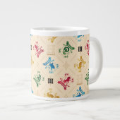 HOGWARTS™ House Crests Pattern Grote Koffiekop (Voorkant rechts)