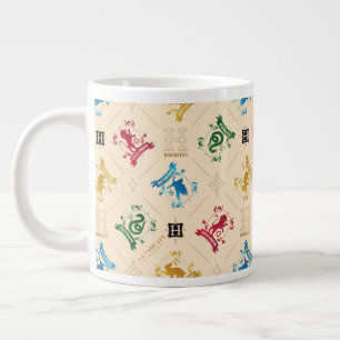  HOGWARTS™ House Crests Pattern Grote Koffiekop