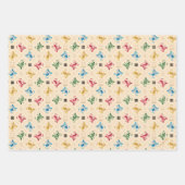 HOGWARTS™ House Crests Pattern Inpakpapier Vel (Voorkant 3)