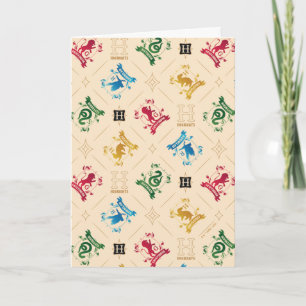  HOGWARTS™ House Crests Pattern Kaart