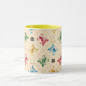  HOGWARTS™ House Crests Pattern Mok (Midden)