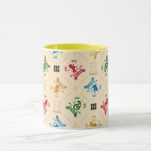  HOGWARTS™ House Crests Pattern Mok (Midden)