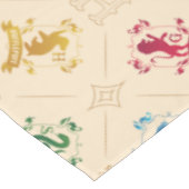  HOGWARTS™ House Crests Pattern Tafelkleed (Gekanteld)