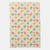 HOGWARTS™ House Crests Pattern Theedoek (Verticaal)