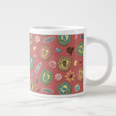 HOGWARTS™ Houses Holiday Cookie Pattern Grote Koffiekop (Rechts)