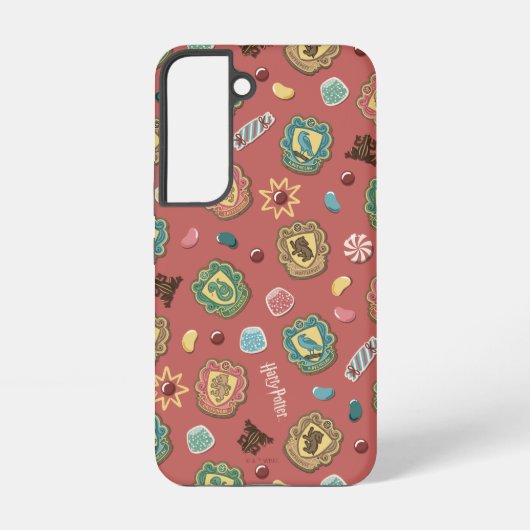 HOGWARTS™ Houses Holiday Cookie Pattern Samsung Galaxy Hoesje (Achterkant)