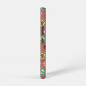 HOGWARTS™ Houses Holiday Cookie Pattern Samsung Galaxy Hoesje (Rechterkant)