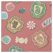 HOGWARTS™ Houses Holiday Cookie Pattern Stof (Close Up)