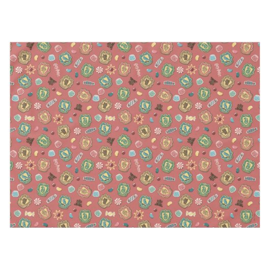 HOGWARTS™ Houses Holiday Cookie Pattern Tafelkleed (Voorkant (Horizontaal))