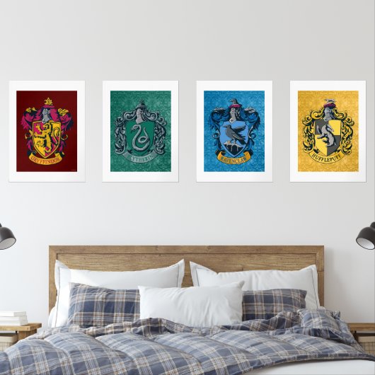 HOGWARTS™  Huis Crests Muurkunst Sets (Slaapkamer)
