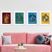 HOGWARTS™ Huis Crests Muurkunst Sets (Woonkamer)