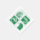 HOGWARTS™ Huisdieren Grid Servet (Hoek)