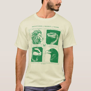 HOGWARTS™ Huisdieren Grid T-shirt