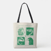 HOGWARTS™ Huisdieren Grid Tote Bag (Achterkant)