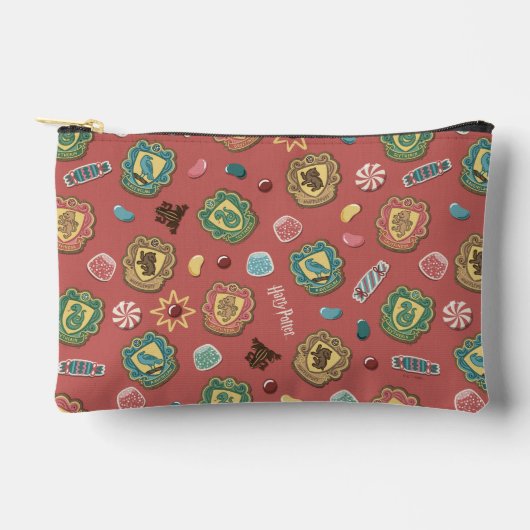 HOGWARTS™ Huizen Kerstkoek Patroon Etui (Voorkant)