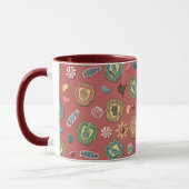 HOGWARTS™ Huizen Kerstkoek Patroon Mok (Links)
