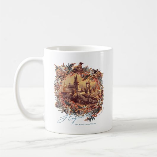HOGWARTS™ KASTEEL Bloemengrafiek Koffiemok (Links)