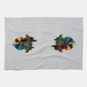 HOGWARTS™ Kasteel Crest Huis Trots Badge Theedoek (Horizontaal)